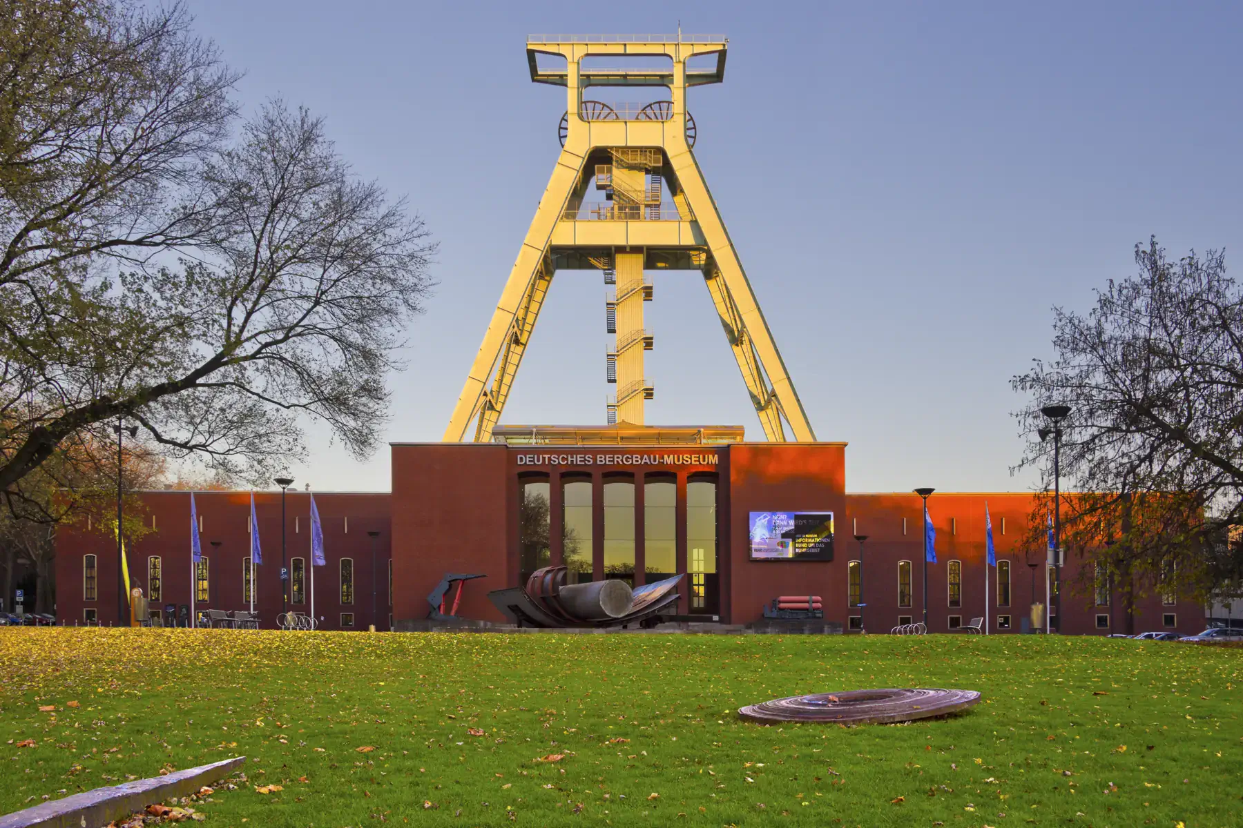 Der Förderturm des Deutschen Bergbau-Museums in Bochum